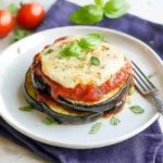 Grilled Zucchini & Eggplant Parmesan Recipe {Vegetarian}