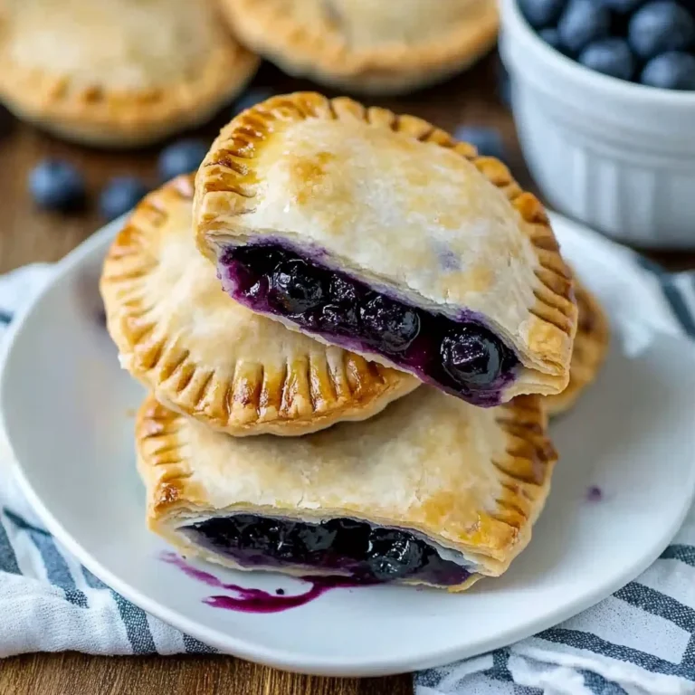 Homemade Blueberry Hand Pies