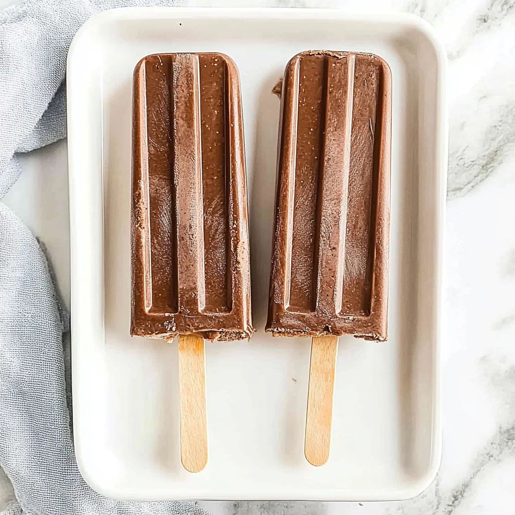 Homemade Fudgsicle