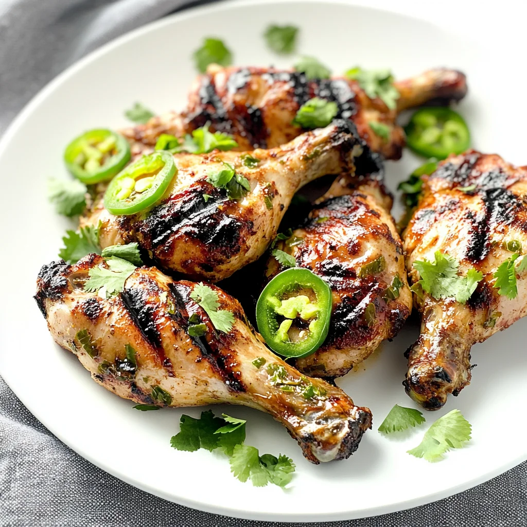 Honey Jalapeño Grilled Chicken Recipe