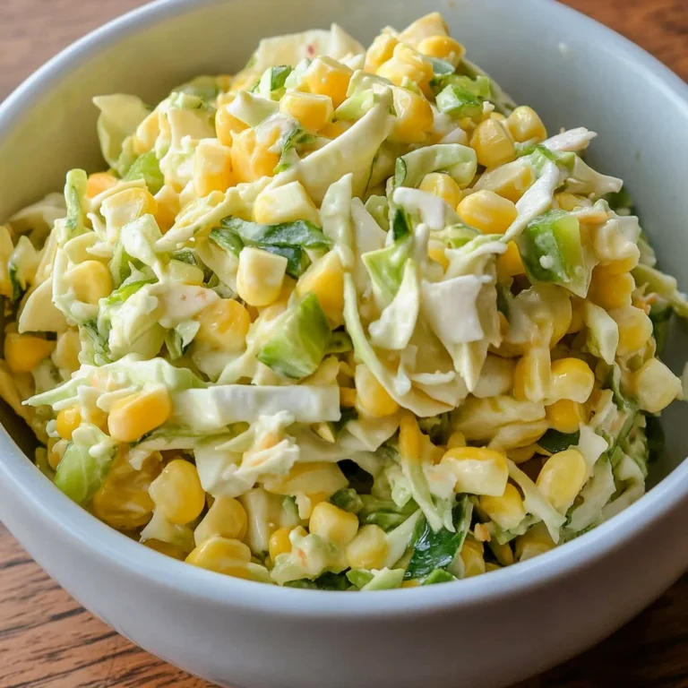 Jalapeno Corn Coleslaw