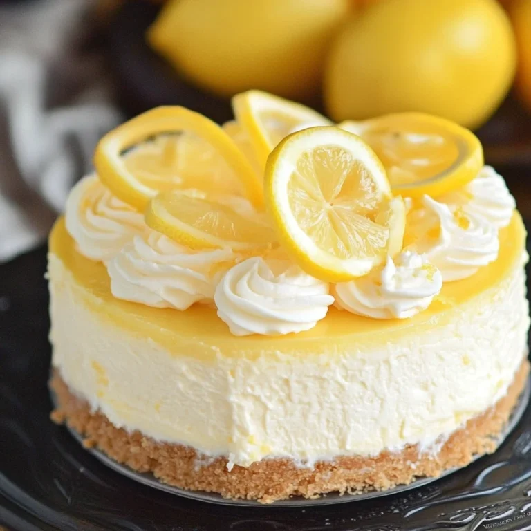 Lemon Cheesecake