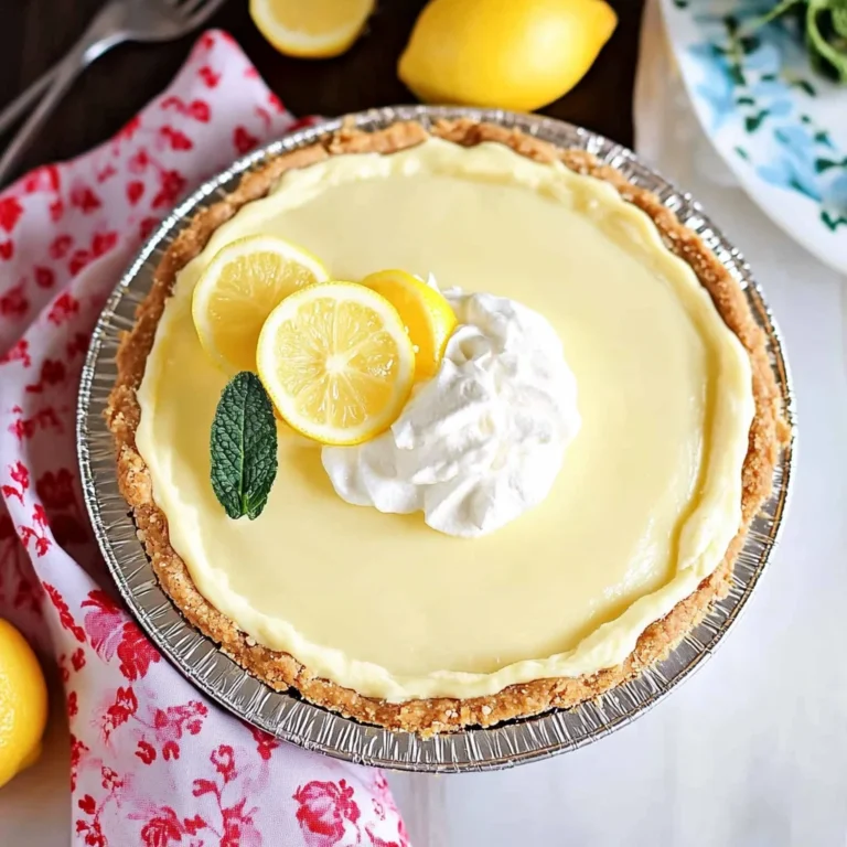Lemonade Pie