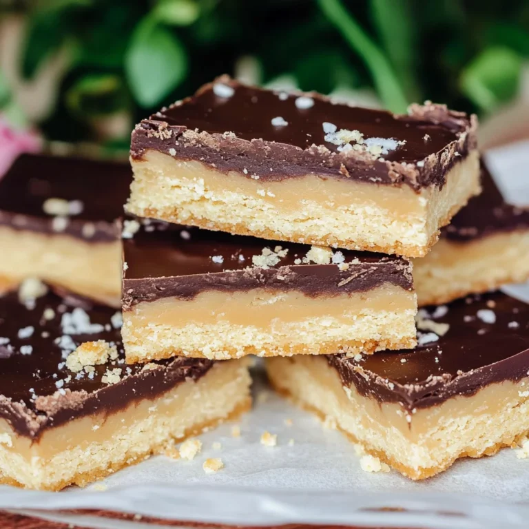 Millionaire Shortbread Bars Recipe