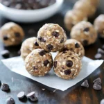 No Bake Chocolate Chip Energy Bites