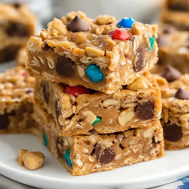 No Bake Peanut Butter Cereal Bars