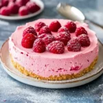 No Bake Raspberry Cheesecake