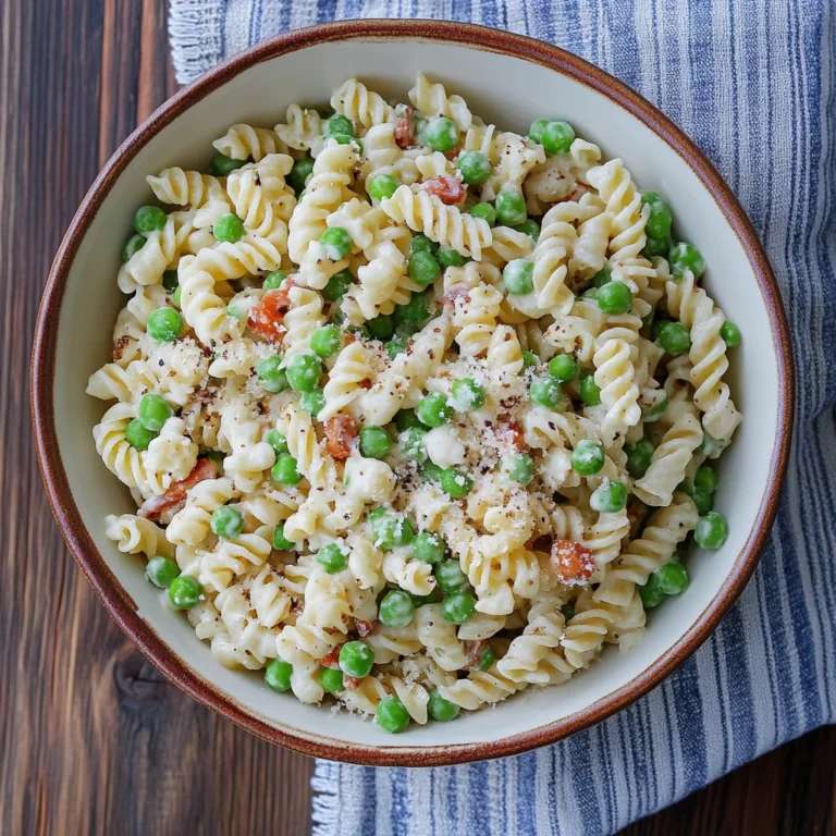 Pea Pasta Salad