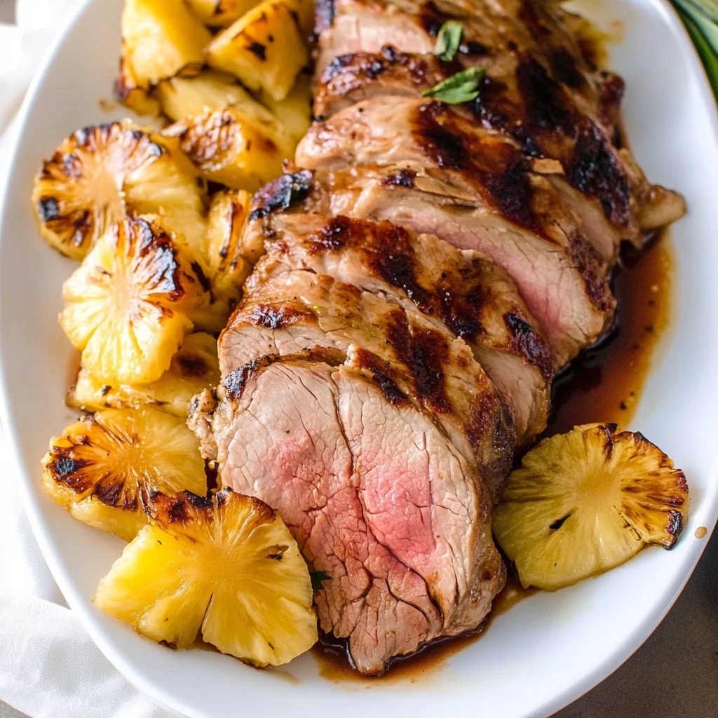 Pineapple beef Tenderloin