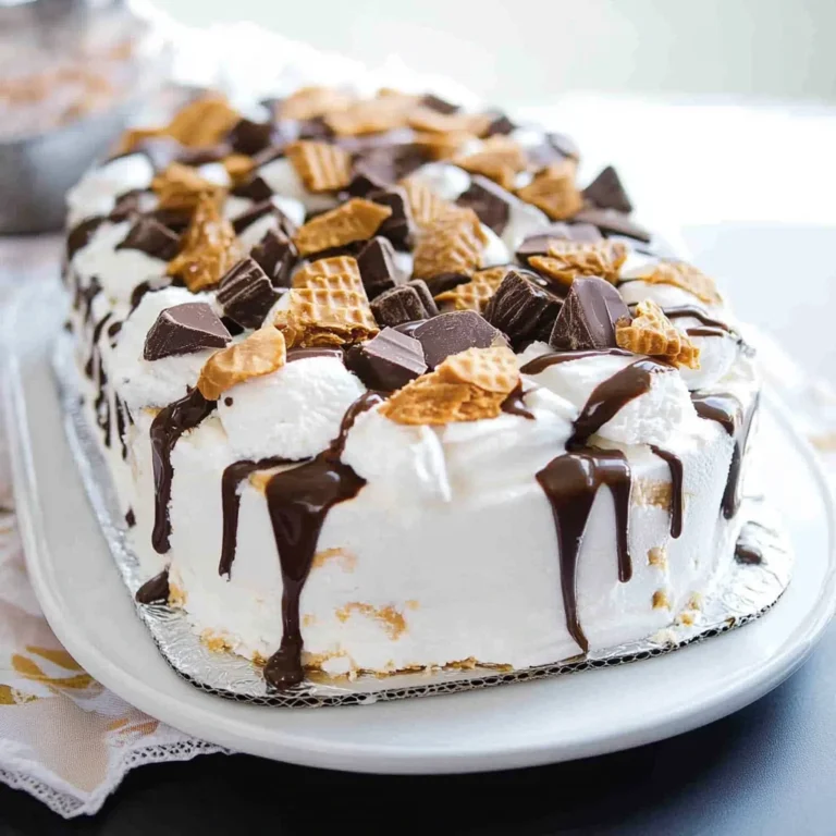 Reese's Ice Cream Cake
