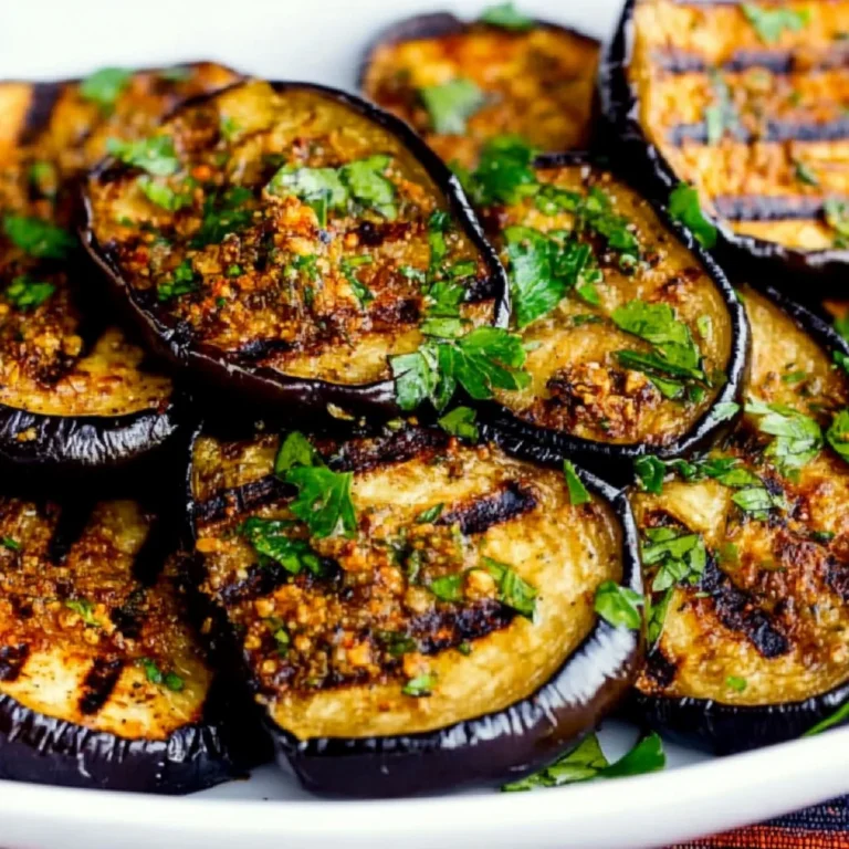 Spicy Grilled Eggplant Recipe