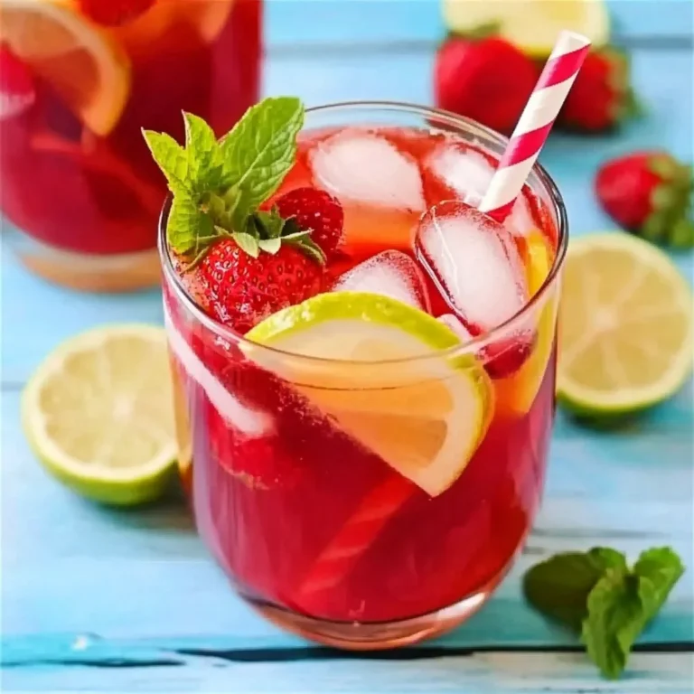 Strawberry Limeade Sangria
