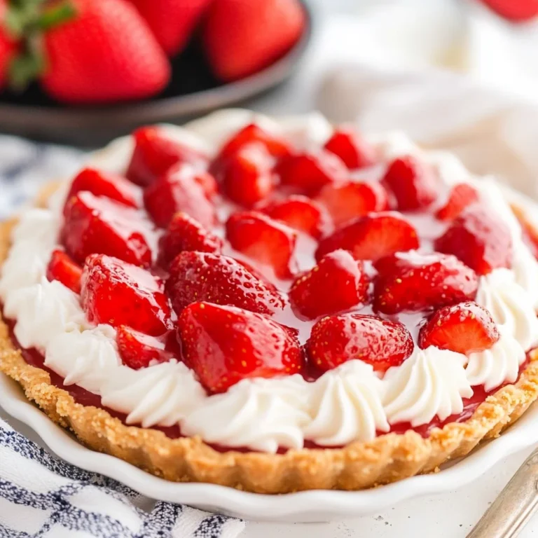 Strawberry Pie With Jello