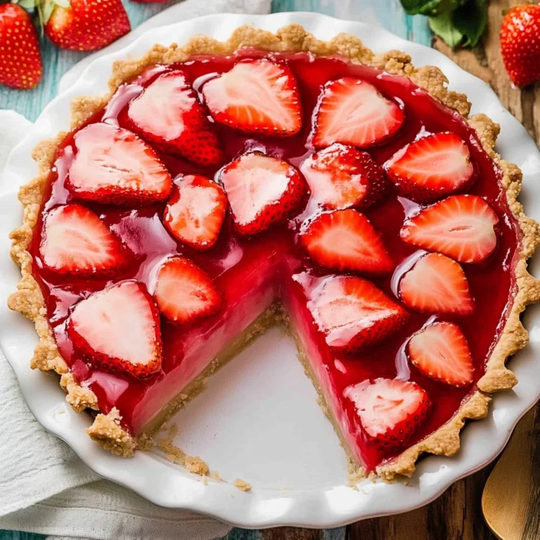 Strawberry Pie with Jello