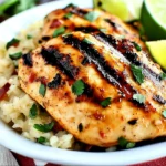 Sweet Chili Coconut-Lime Grilled Chicken