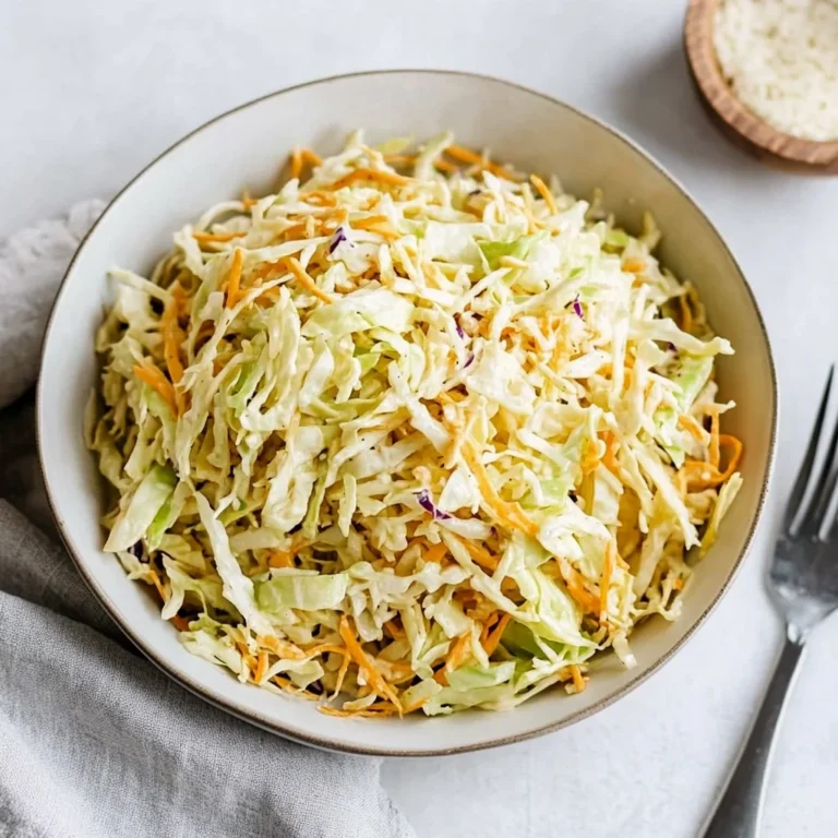 Vinegar Coleslaw Recipe (No Mayo Coleslaw)