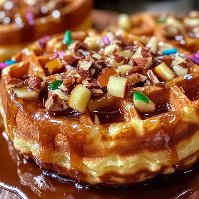 Apple Fritter Waffle Donuts: The Ultimate Dessert Recipe