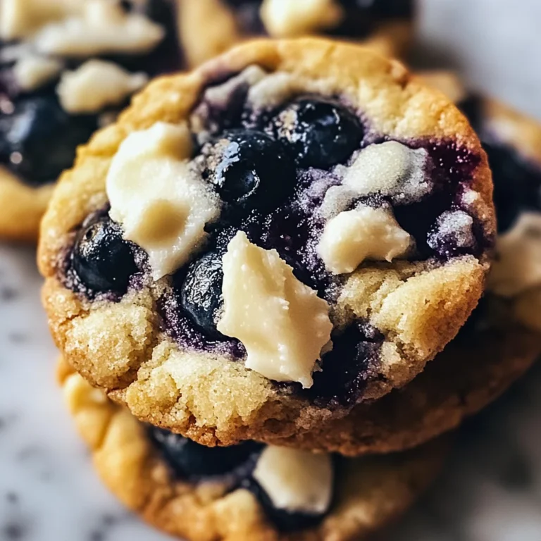 BLUEBERRY CHEESECAKE COOKIES