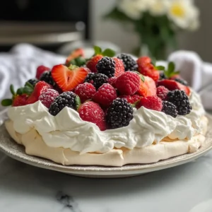 Berry Pavlova