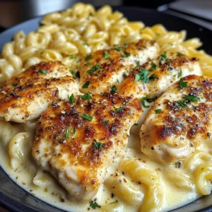 Cajun Garlic Chicken with Creamy Mozzarella Alfredo Twisted Pasta