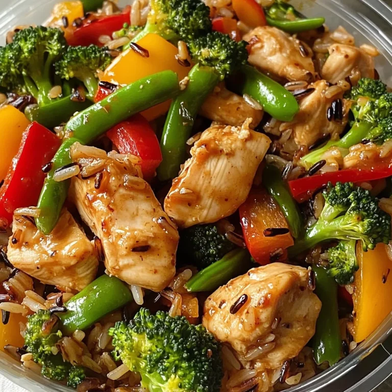 Chicken Veggie Rice Stir-Fry