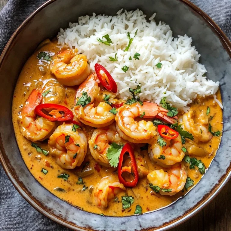 Coconut Shrimp Curry Bowl Recipe