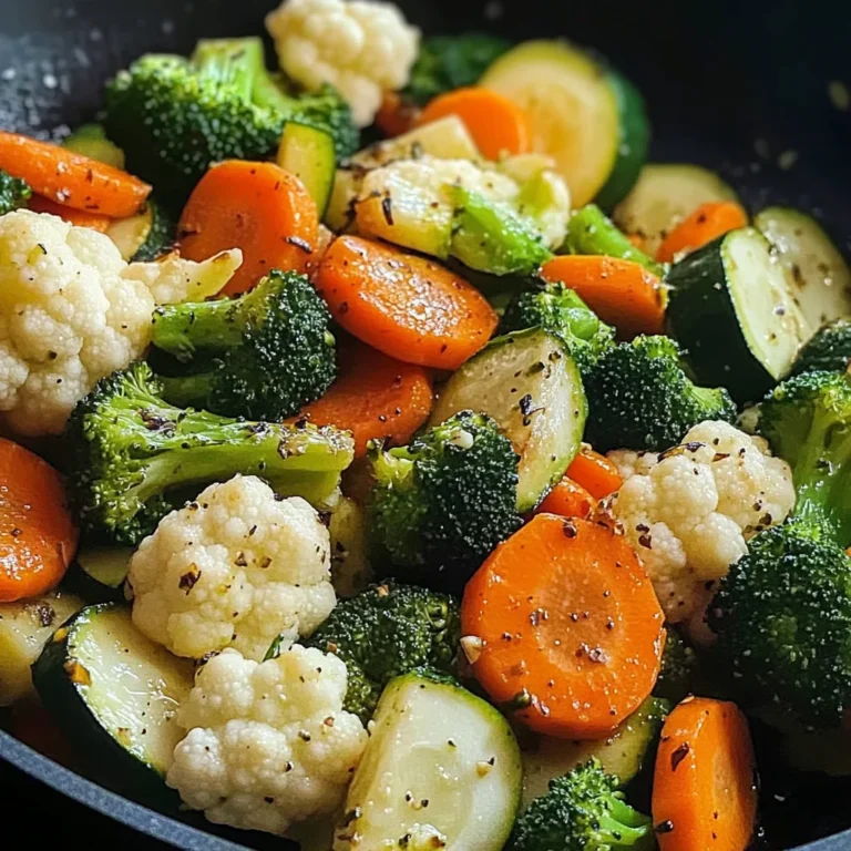 Colorful Veggie Sauté