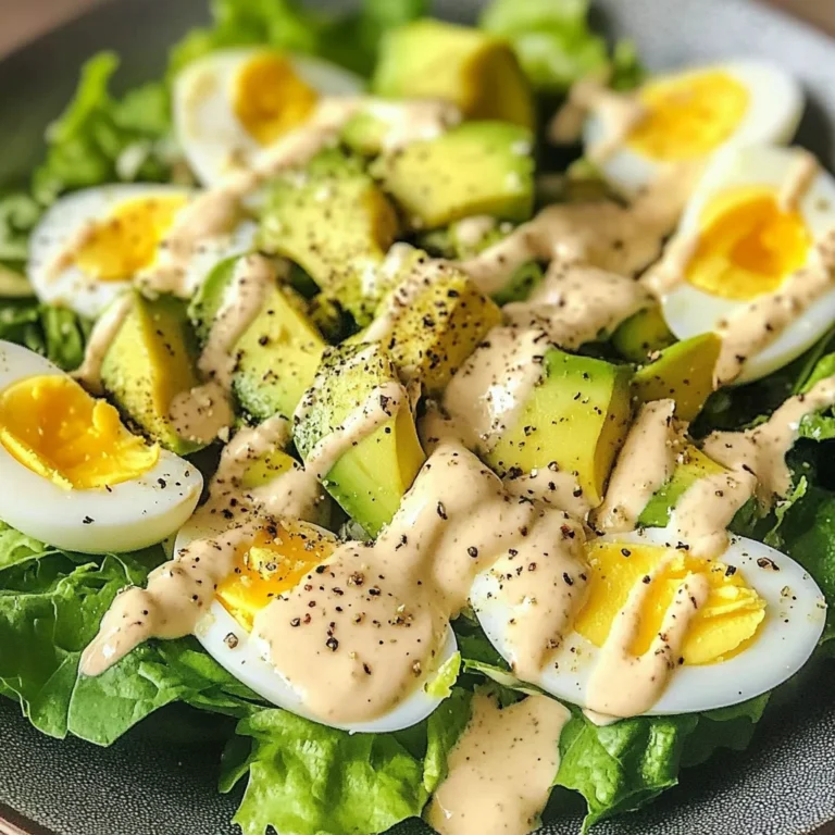 Creamy Avocado & Egg Salad