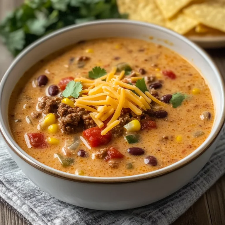 Creamy Taco Soup