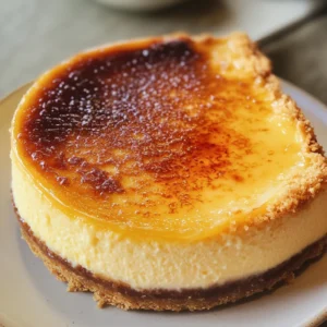 Crème Brûlée Cheesecake
