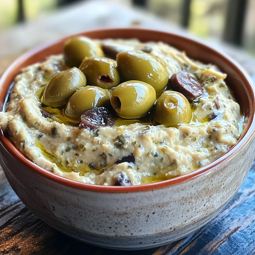 Green Olive Dip – Easy Creamy Party Favorite