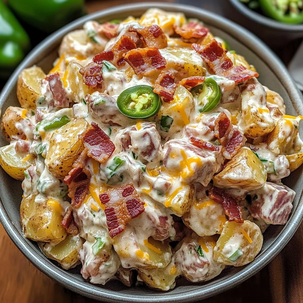 Jalapeno Popper Roasted Potato Salad