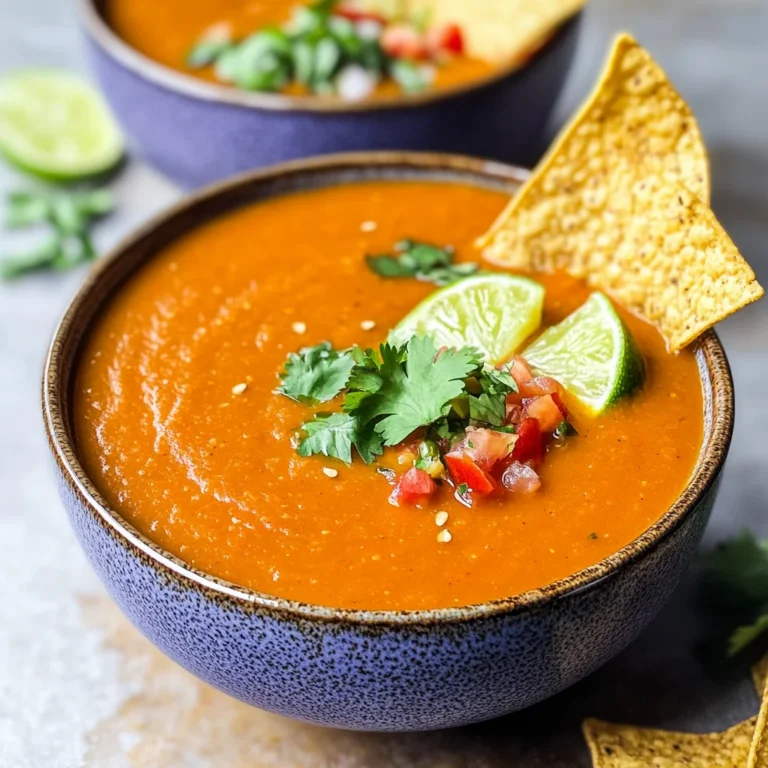 Mexican-Style Tomato Soup