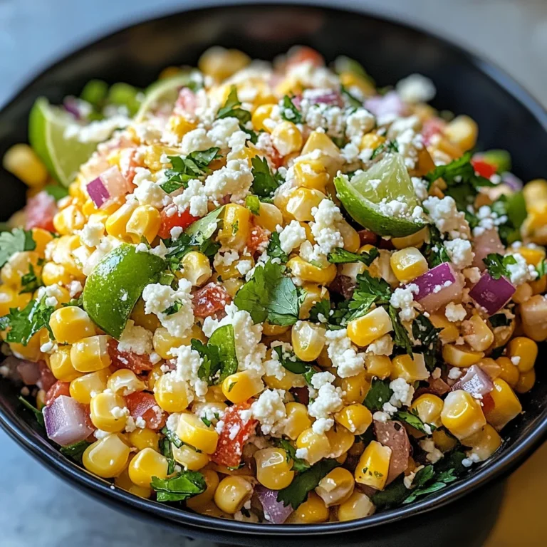 Mexican Street Corn Salad