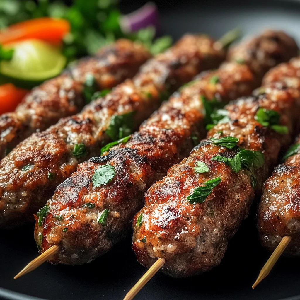 Middle Eastern Kofta Kebabs