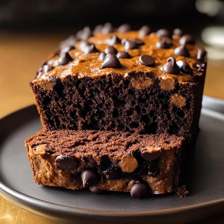 Moist Chocolate Pumpkin Bread