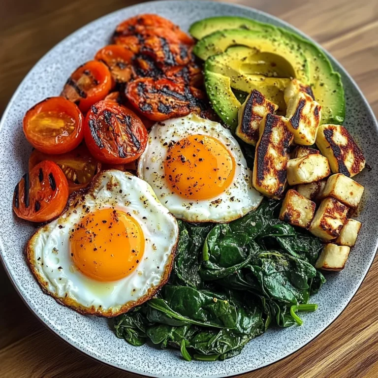 Protein-Packed Veggie Breakfast Plate