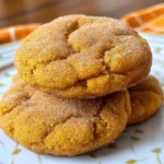 Pumpkin Snickerdoodle Cookies