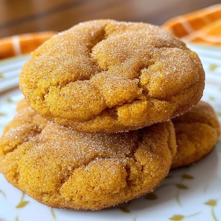 Pumpkin Snickerdoodle Cookies