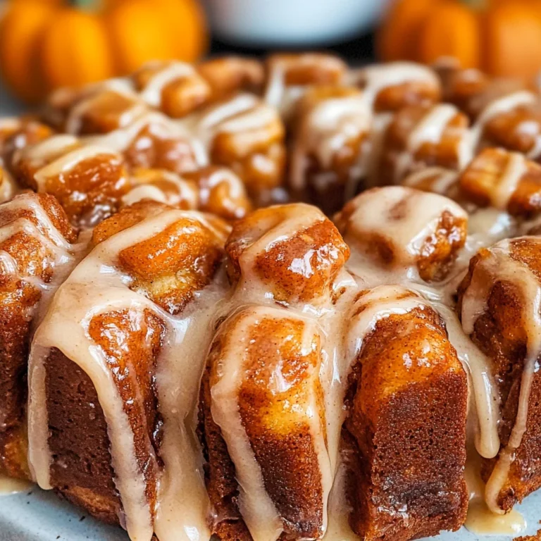 Pumpkin Spice Monkey Bread Recipe