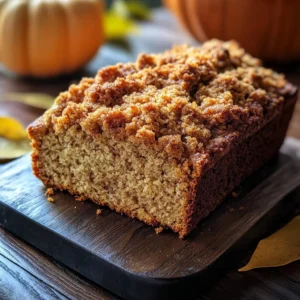 Pumpkin Streusel Bread – Moist, Spiced, and Perfectly Crumbly