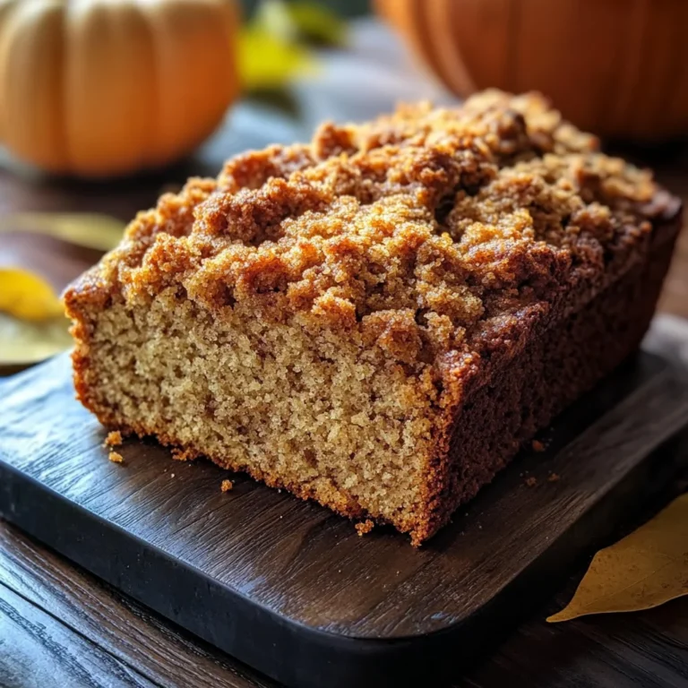 Pumpkin Streusel Bread – Moist, Spiced, and Perfectly Crumbly