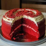 Red Velvet Pound Cake with Cream Cheese Glaze