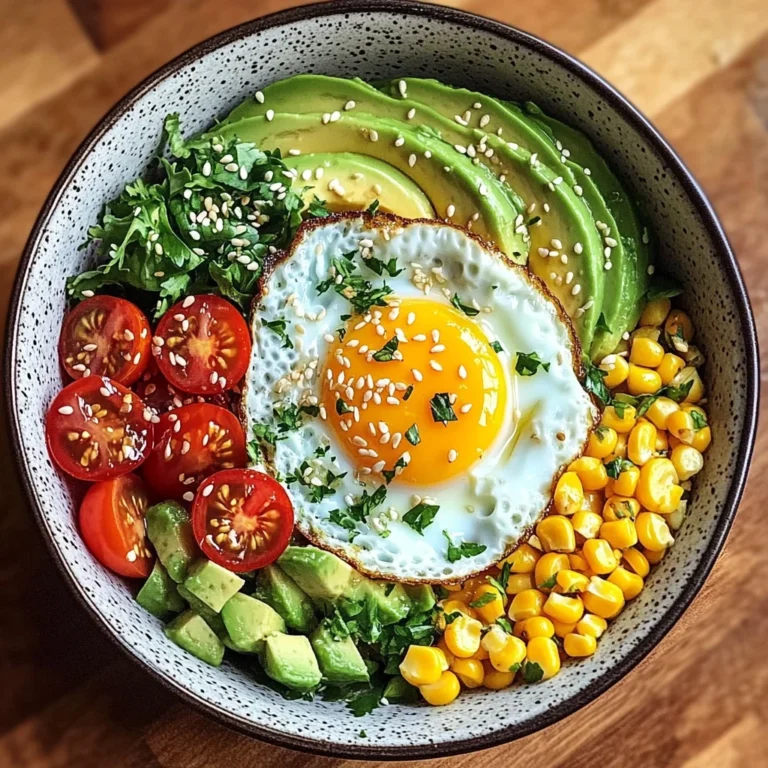Sunshine Veggie & Egg Bowl