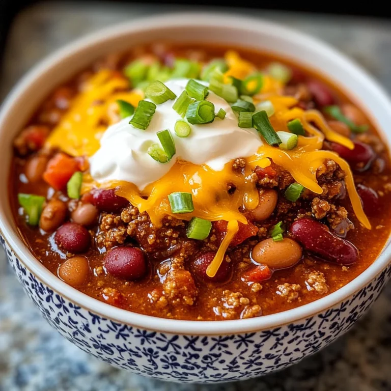 The Best Chili Recipe