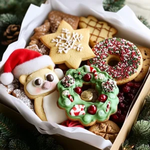10 Christmas Cookies from 1 Dough! - Christmas Cookie Box