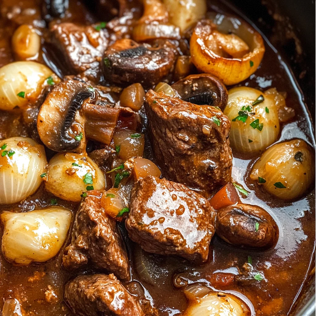 Beef Bourguignon
