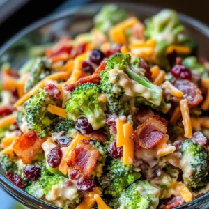 Broccoli Salad with Bacon Recipe