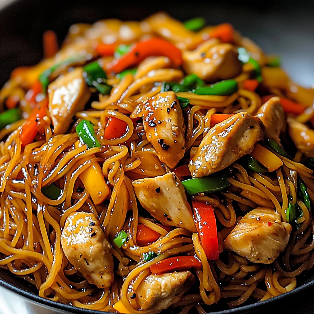 Chicken Lo Mein Recipe