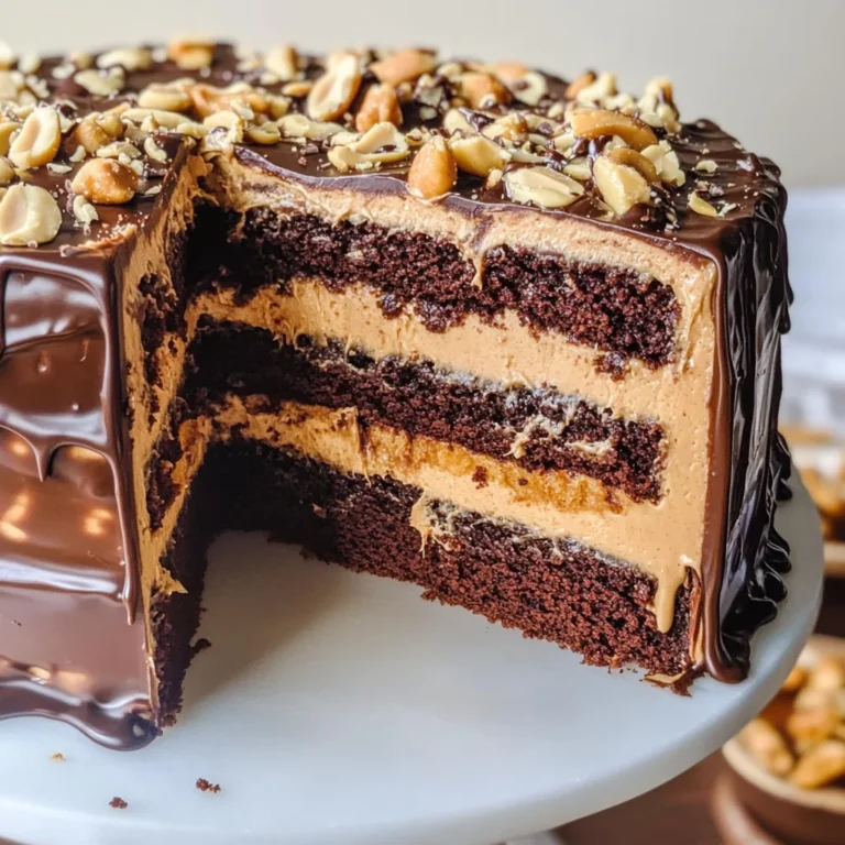 Chocolate Snickers Cake